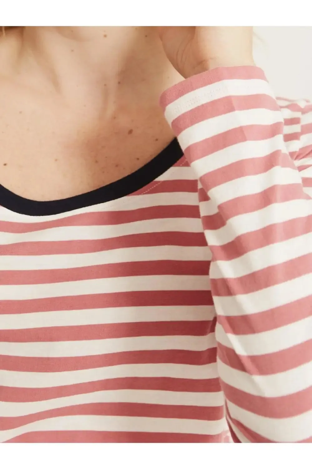 Striped Pure Cotton Top