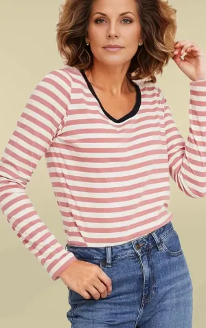Striped Pure Cotton Top