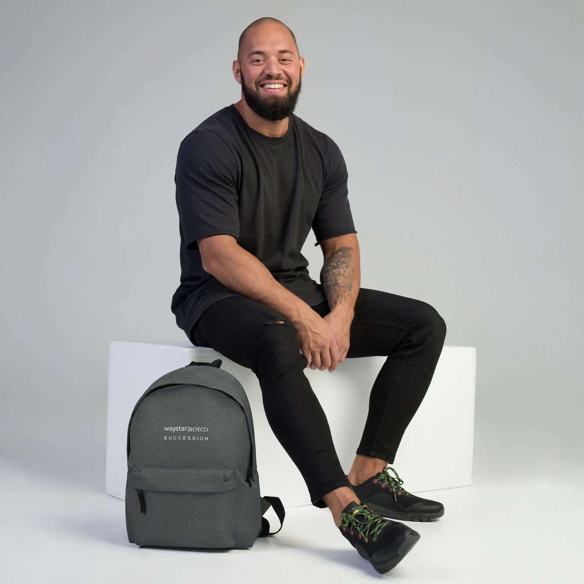 Succession Waystar Royco Embroidered Backpack