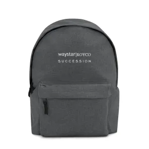 Succession Waystar Royco Embroidered Backpack