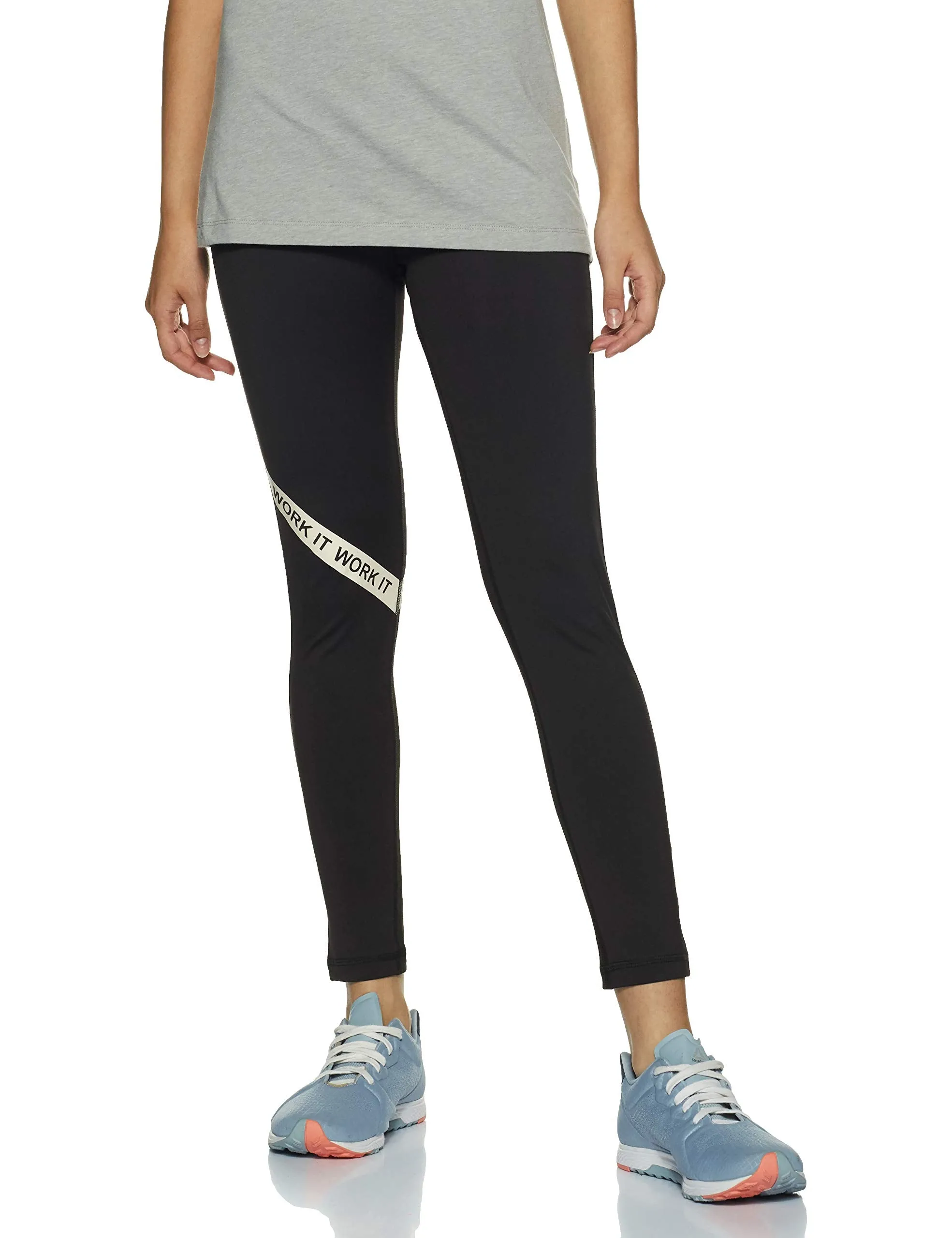 Symactive Women's Skinny Leggings (AW19-LG-04-A_Jet Black_Medium)