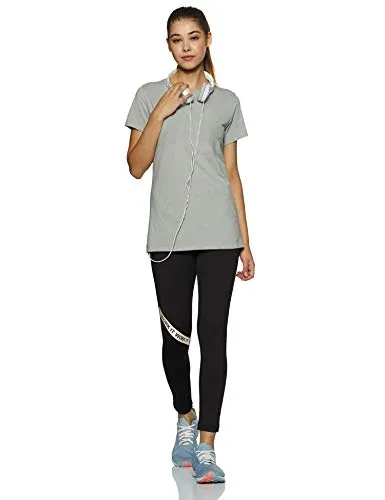 Symactive Women's Skinny Leggings (AW19-LG-04-A_Jet Black_Medium)