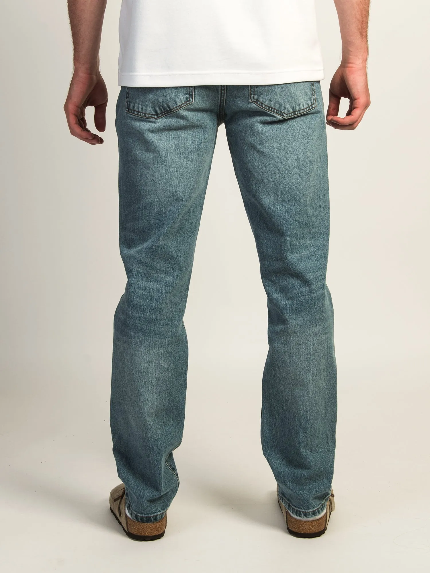 TAINTED 90'S STRAIGHT LEG DENIM - MID WASH
