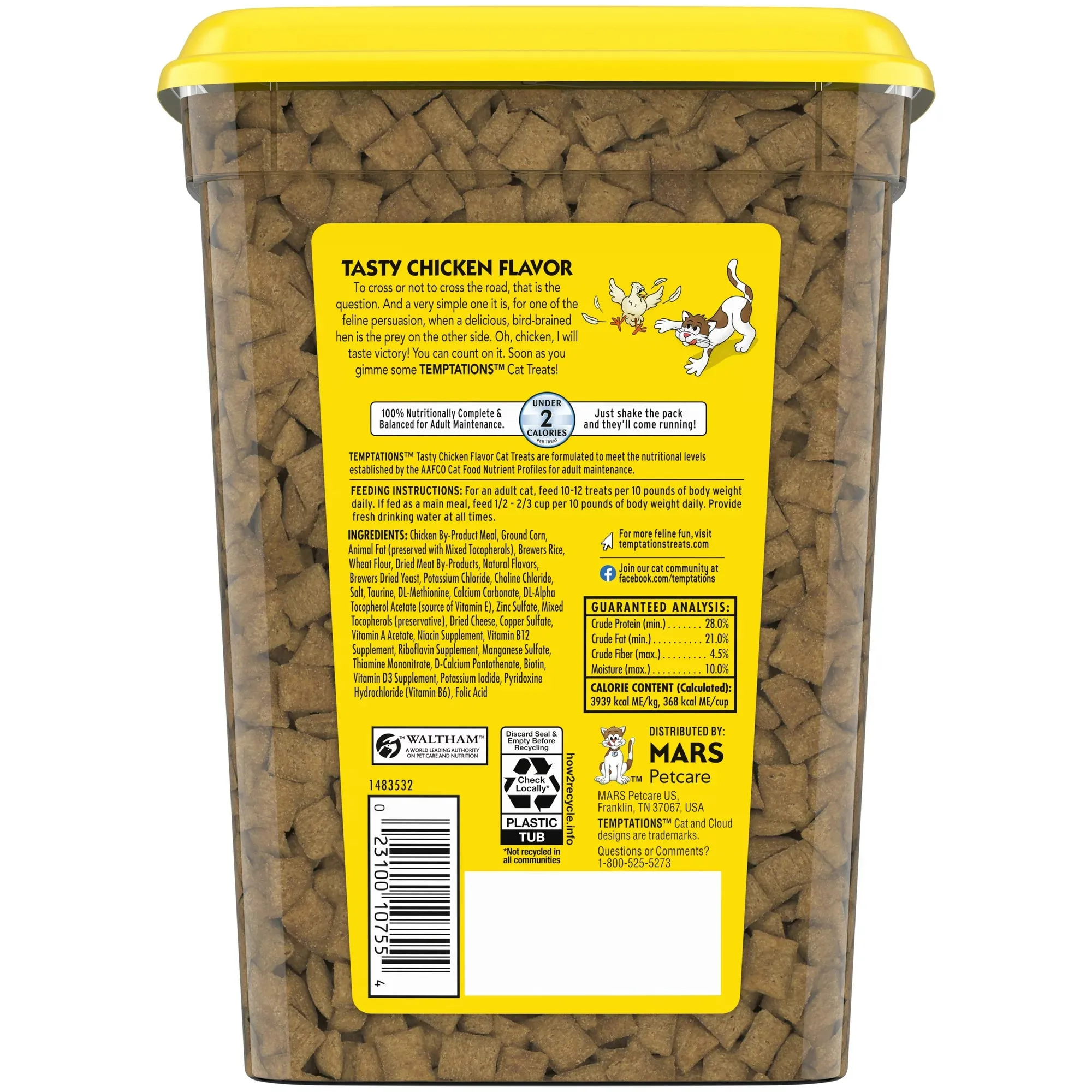 TEMPTATIONS-TASTY CHICKEN 16oz
