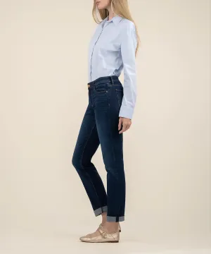 The Catherine Boyfriend Jeans - Abelia Wash