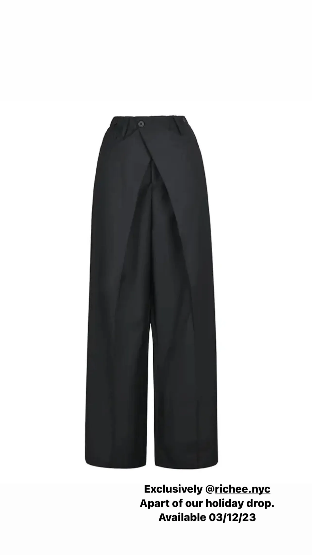 'THE WRAP TUXEDO PANTS ' Lets Party