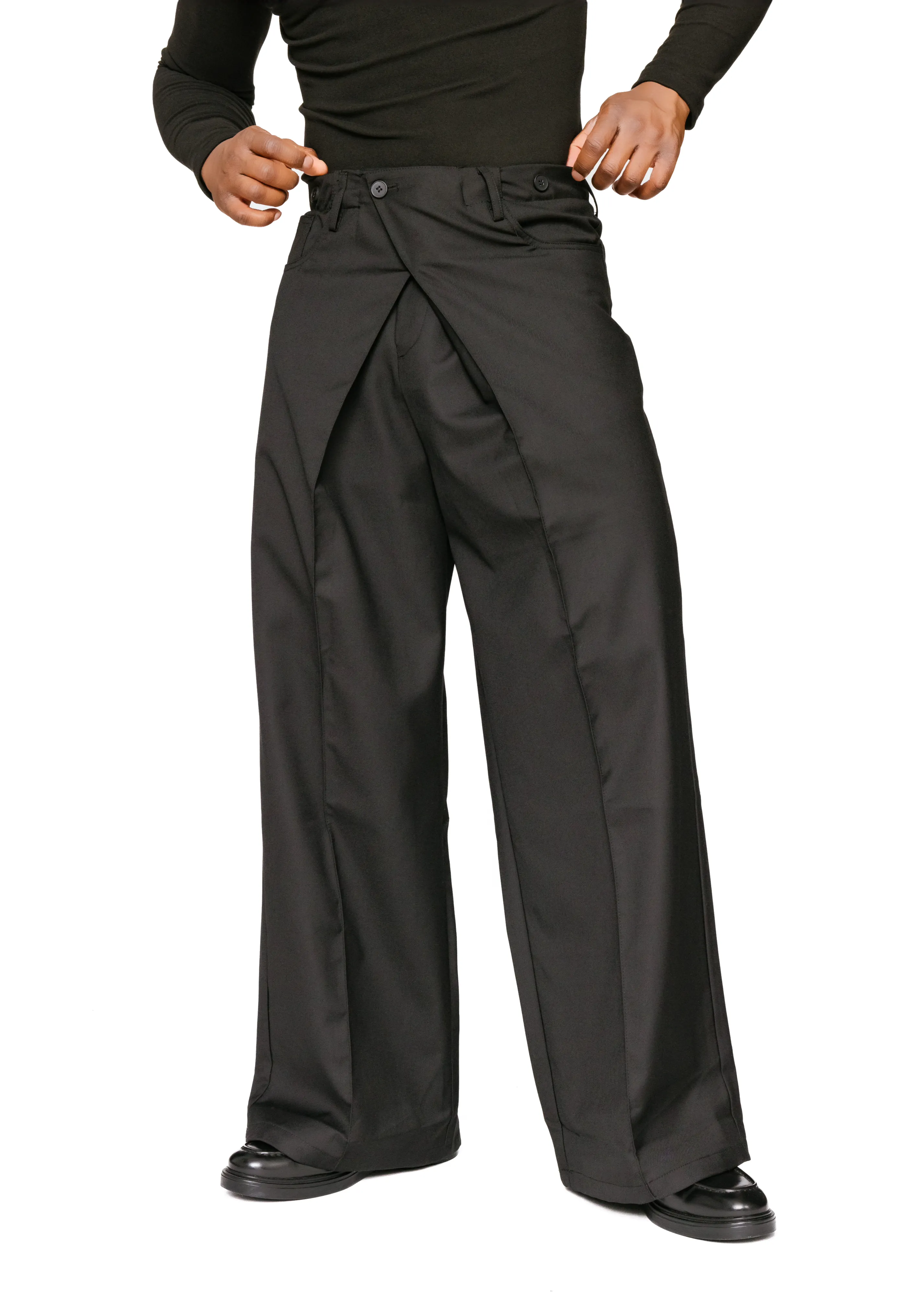 'THE WRAP TUXEDO PANTS ' Lets Party