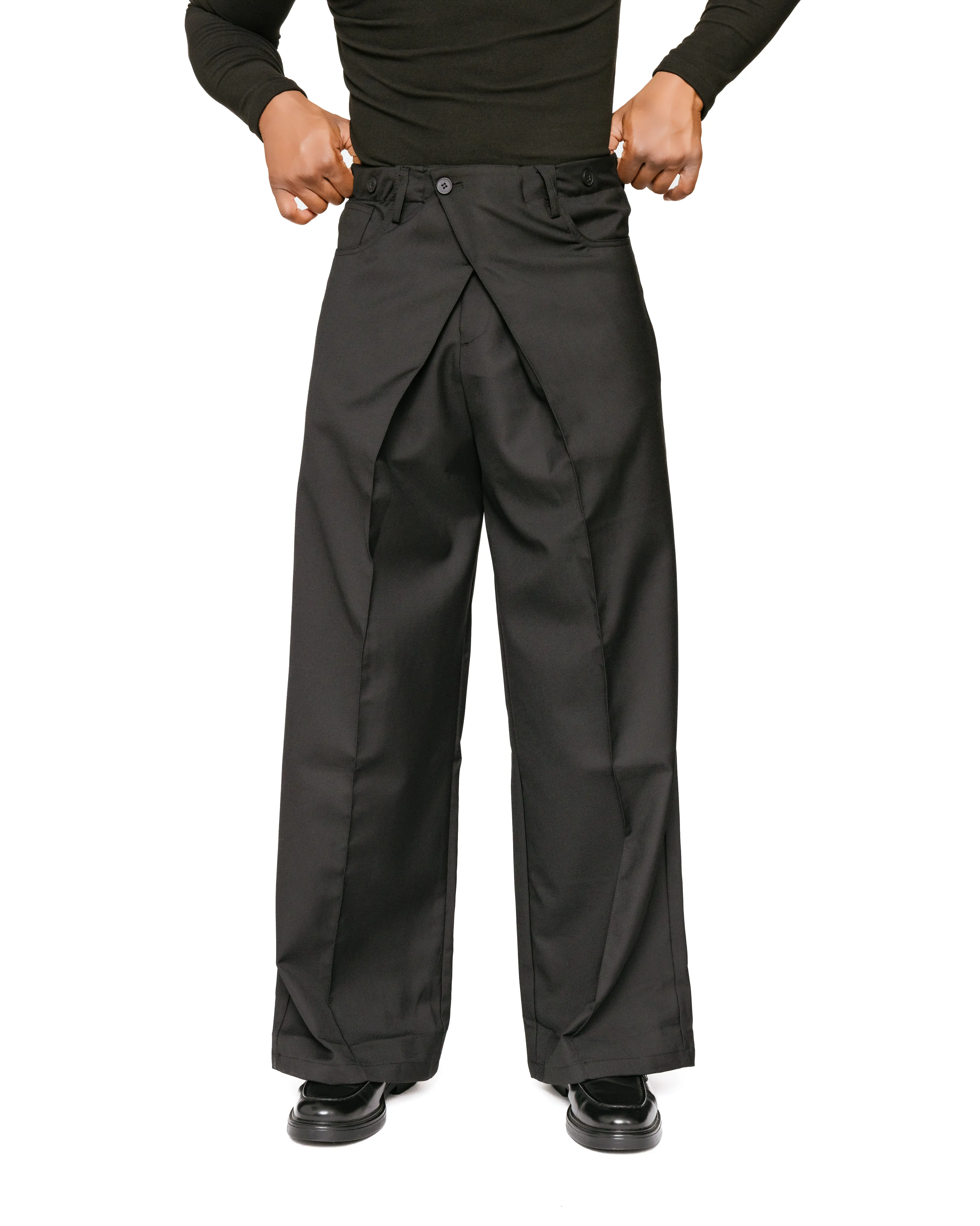 'THE WRAP TUXEDO PANTS ' Lets Party