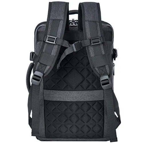Travel Laptop Backpack 35L Flight Approved Carry On Weekender Bag Backpack Expandable With Usb