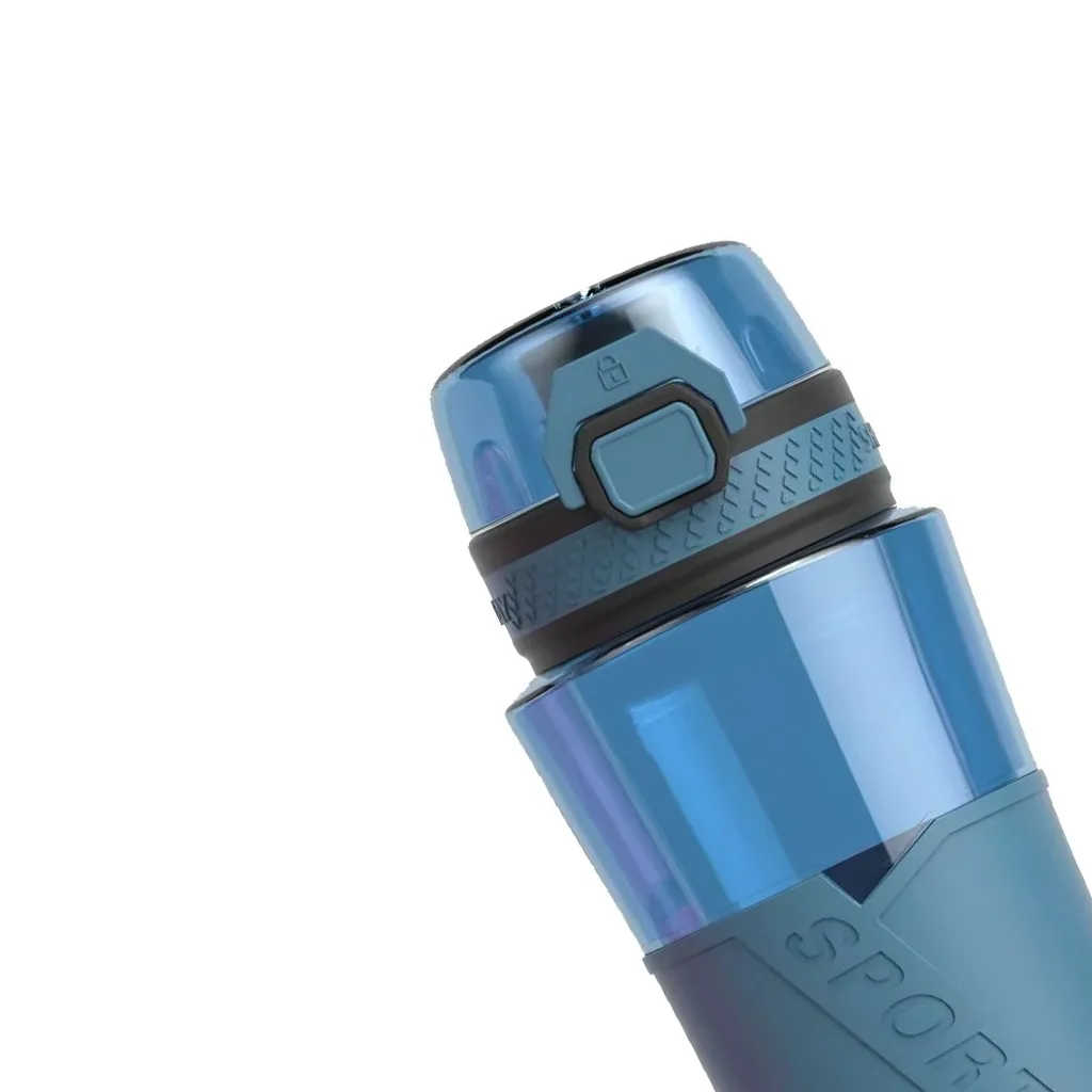 TRITAN Sports Water Bottle with Flip Cap (510mL)(Blue)