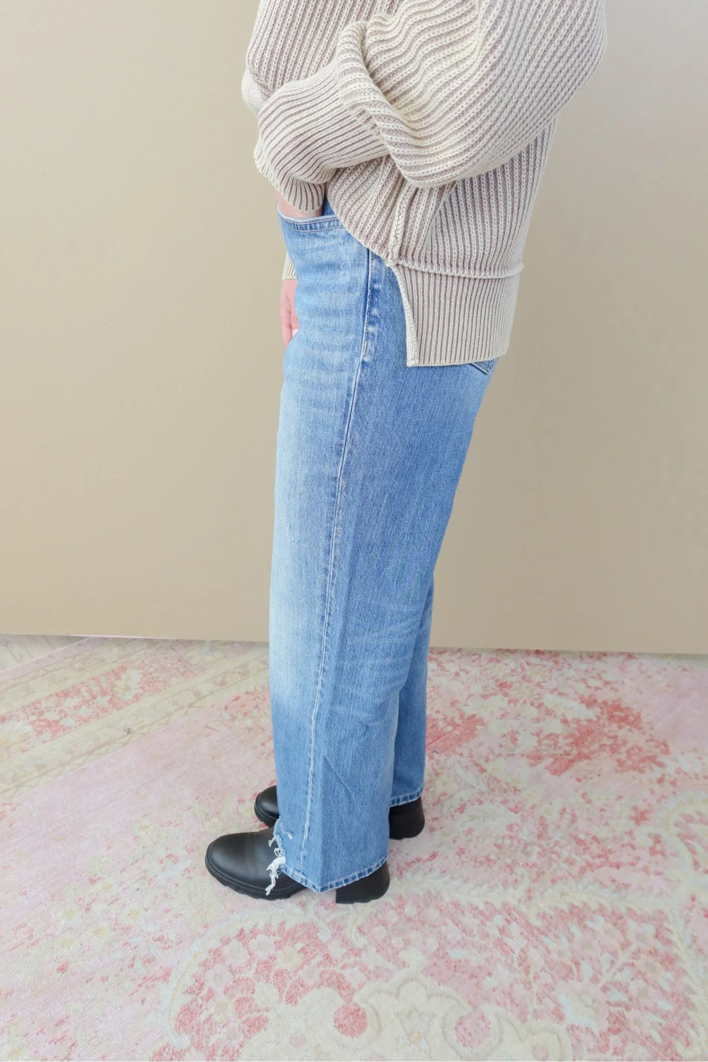 Vervet Jodie High-Rise Dad Jeans