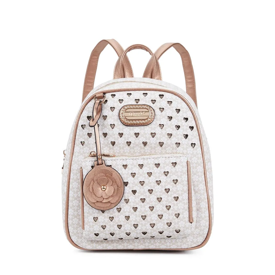 WanderLust Mini Backpack in Brown, Royal Blue, Ivory, or Black |BI