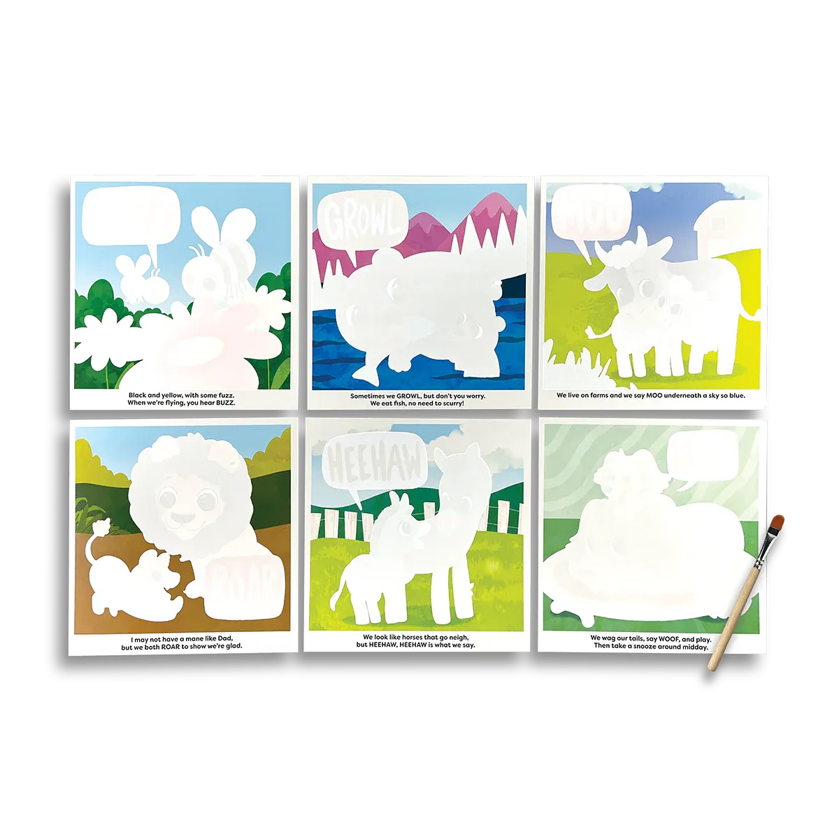 Water Amaze: Water Reveal Boards: Baby Animals