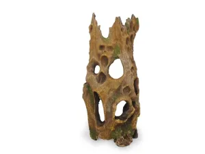 Weco Products Wecorama Sleepy Hollows Wicked Bark Terrarium Ornament Brown/Green LG