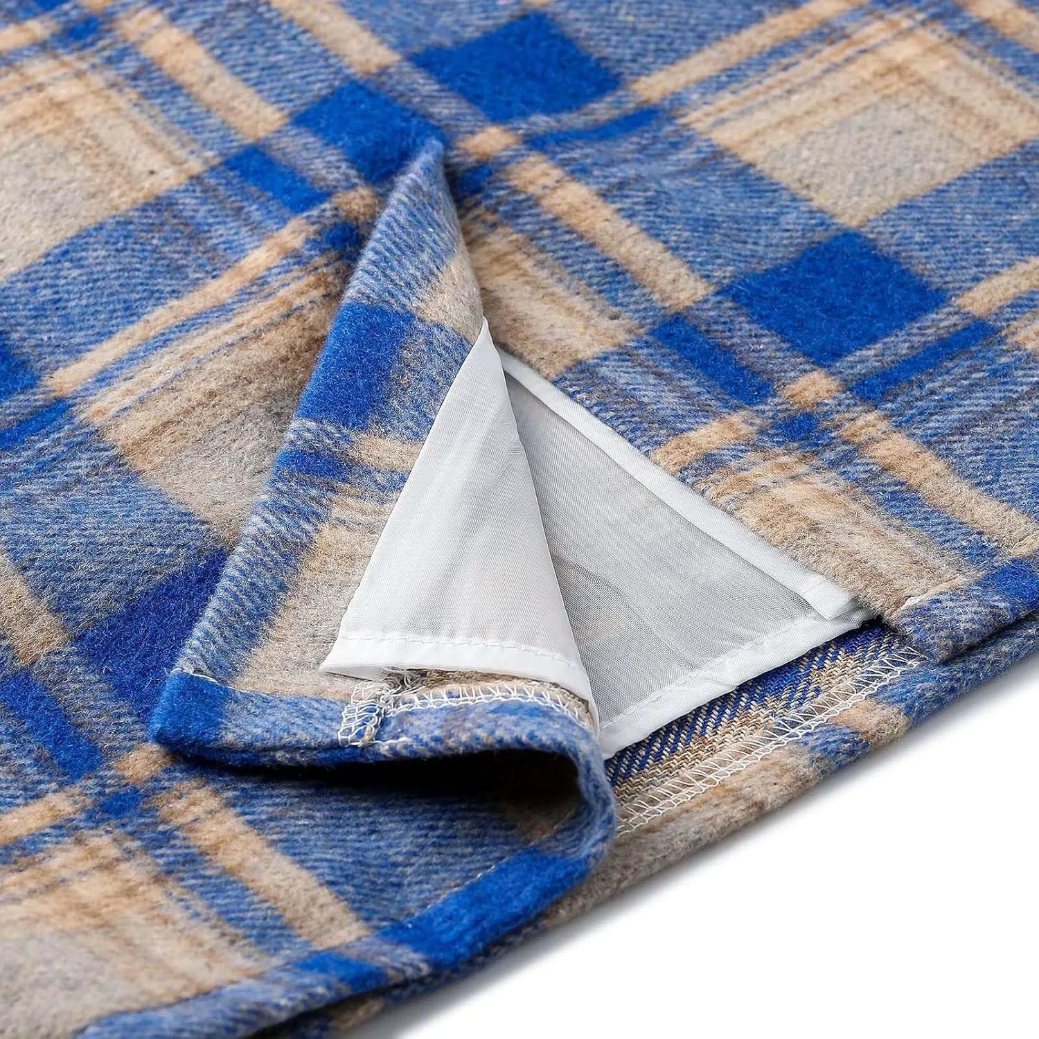 Women Wool Plaid Skirts Knee Length Preppy Clothes Bodycon Checkered Pencil Skirt High Waist Fall Winter Skirts