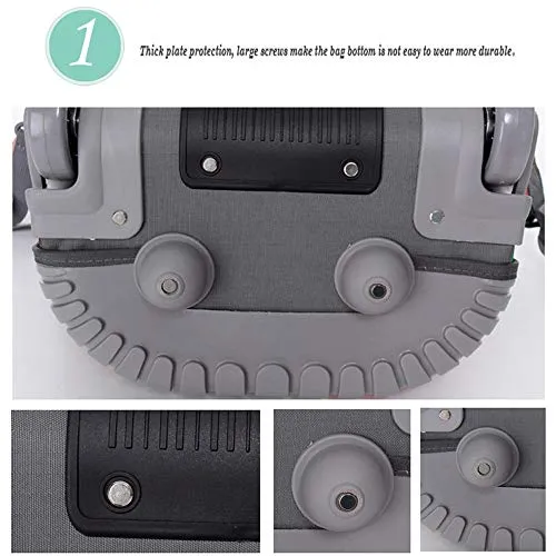 Yexin Wheeled Laptop Backpack, Great For High School, College Backpack, Rolling School Bag,