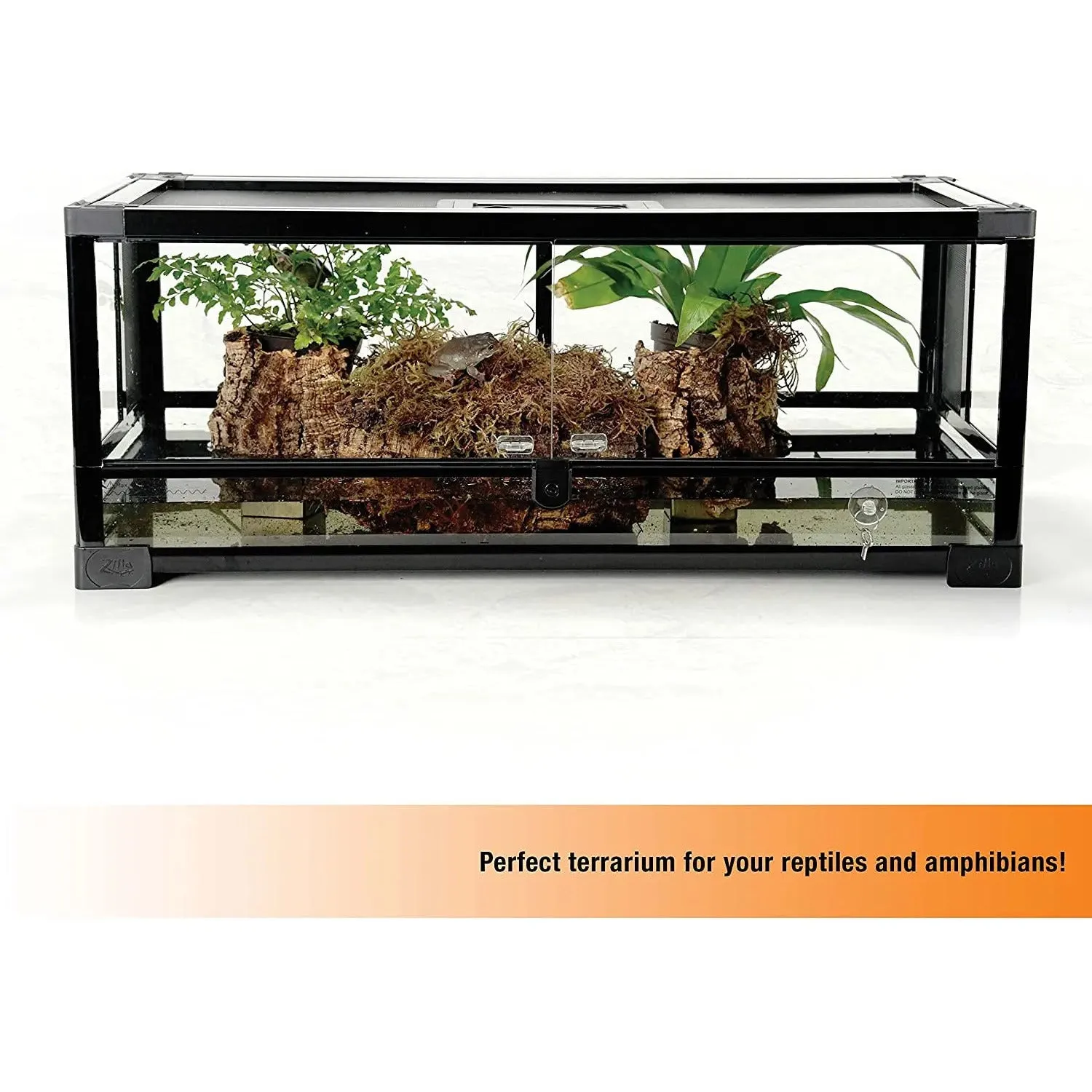 Zilla Quickbuild Terrarium with Swing Door