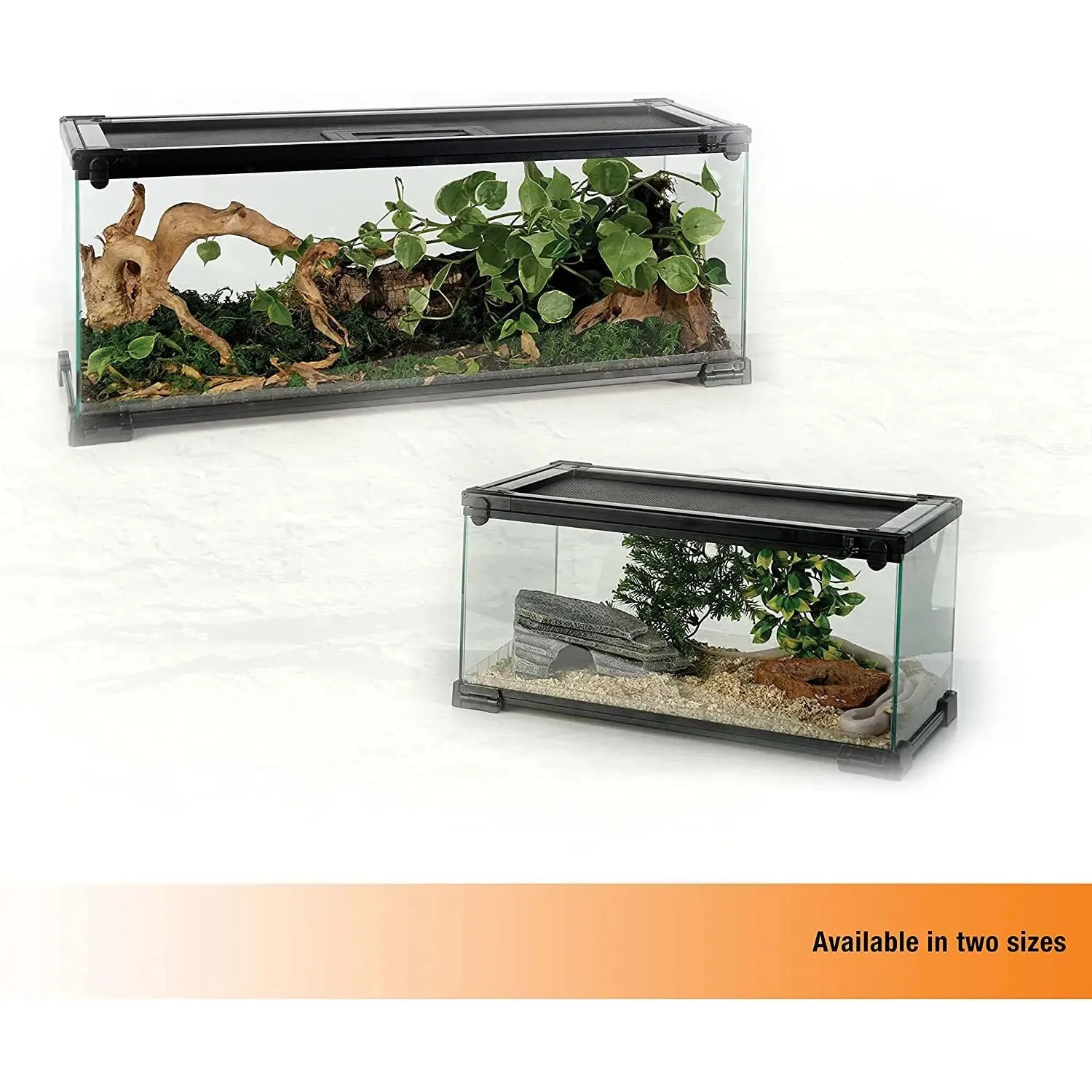 Zilla Quickbuild Terrarium with Swing Door